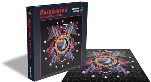 RockSaws - Hawkwind In Search Of Space (500 Piece Jigsaw Puzzle)