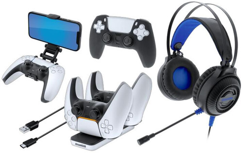 DREAMGEAR GAMER'S KIT PS5 5-1 BLACK