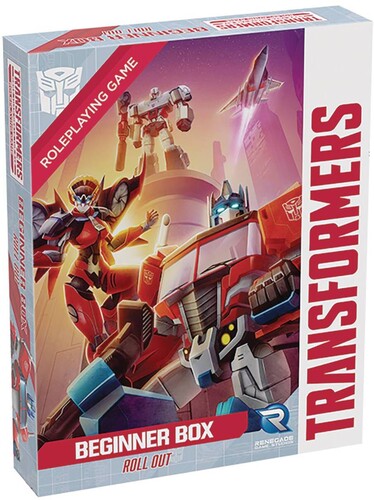 TRANSFORMERS RPG BEGINNER BOX ROLL OUT