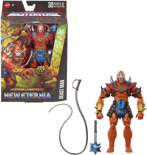 Mattel Collectible - Masters of the Universe Masterverse New Eternia Beast Man (He-Man, MOTU)