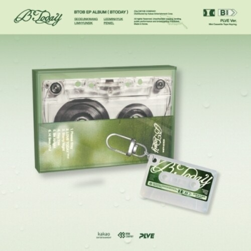 Btoday - PLVE - Limited Edition - incl. Mini-Cassette Keyring, Image Card + 2 Photocards