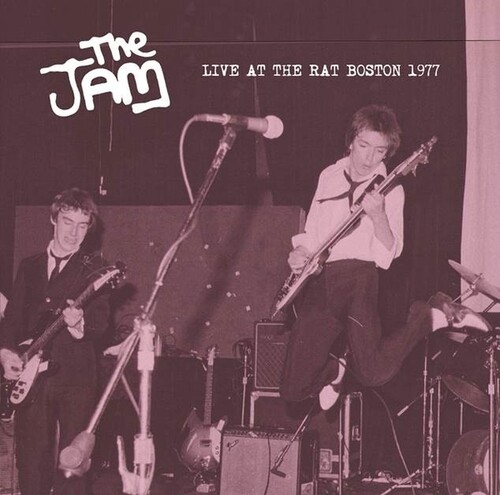 Jam - Live At The Rat, Boston, 13th Oct 1977 vinyl record cover