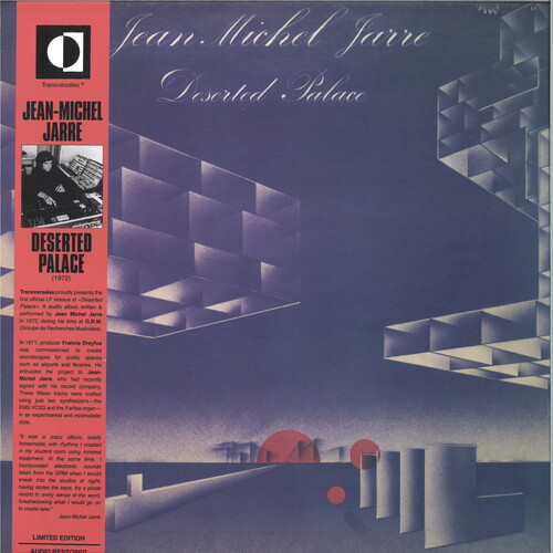 Jean Jarre  Michel (Ita) - Deserted Palace (Ita) vinyl record cover