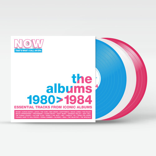 Now That's What I Call An Era: The Albums 1980-1984 /  Various - White, Pink & Blue Colored Vinyl [Import]