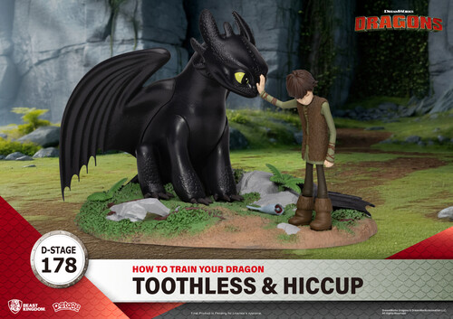 HOW TO TRAIN YOUR DRAGON - TOOTHLESS & HICCUP