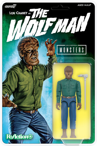UNIVERSAL MONSTERS REACTION 01 - WOLF MAN