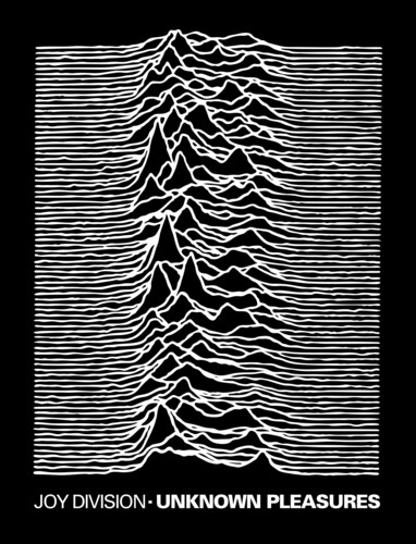 ROCKSAX JOY DIVISION BLNK UNKNOWN PLEASURES 50X60