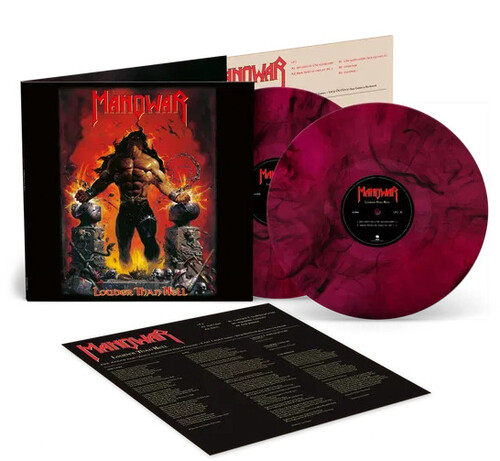 Manowar - Louder Than Hell vinyl record cover