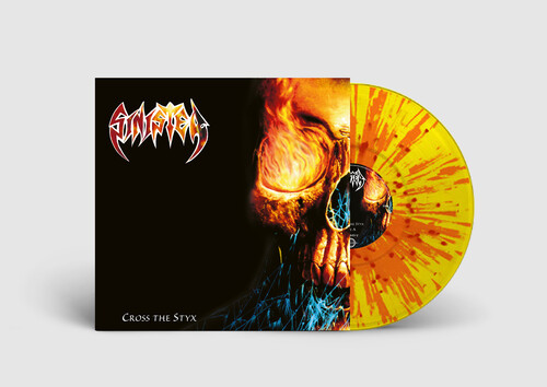 Cross the Styx - Yellow/Red/Orange Splatter