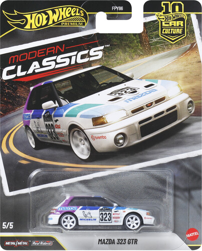 Mattel - Hot Wheels Premium: Modern Classics Mazda 323 GTR