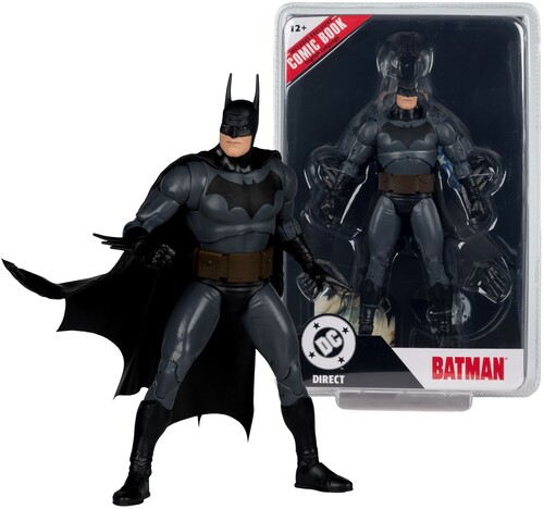 DC DIRECT 7IN FIG W/  COMIC WV13 BATMAN (JUSTICE)