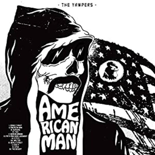 Yawpers - American Man - Red vinyl record cover