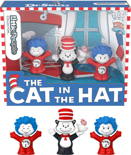 LITTLE PEOPLE COLLECTOR CAT IN THE HAT