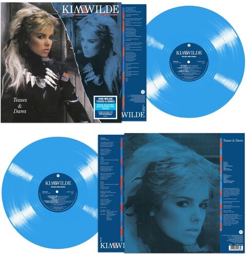 Kim Wilde - Teases & Dares - 140gm Blue Vinyl (Blue) [Colored Vinyl]