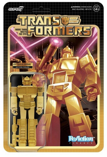 TRANSFORMERS REACTION FIGURES W1 - OPTIMUS PRIME (