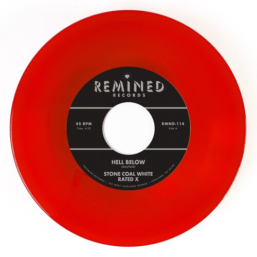 Hell Below /  Free - Clear Orange/ Red