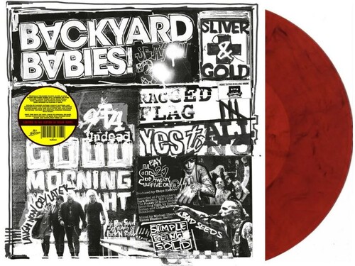 Backyard Babies - Sliver & Gold (limited Edition) (red Marbled Vinyl)