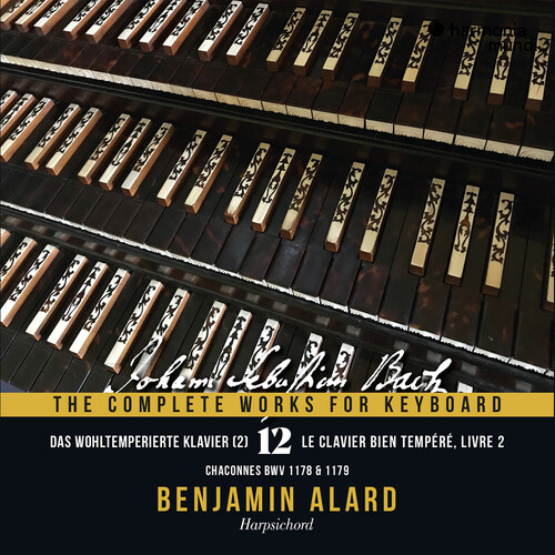 Benjamin Alard - Bach: The Complete Works For Keyboard Vol. 12 vinyl record cover