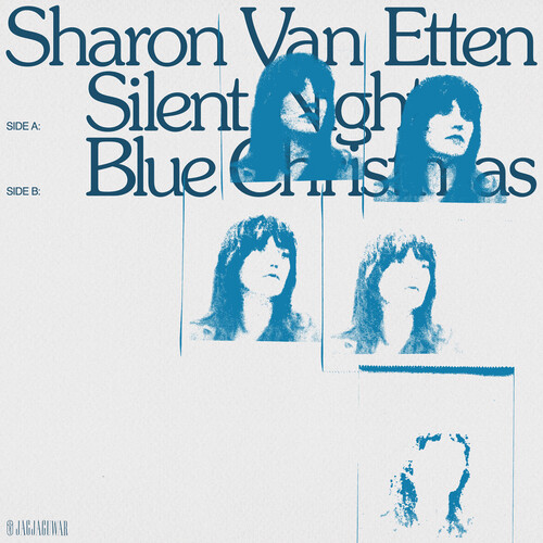 Silent Night / Blue Christmas (Clear Blue)