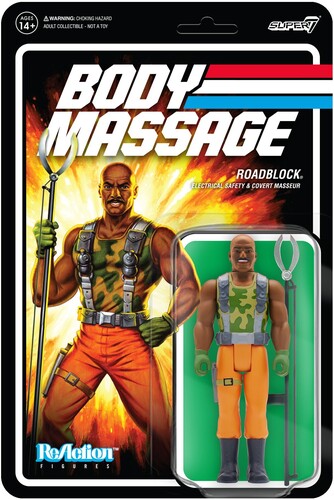 G.I. Joe Reaction Figures Wave 3 - Roadblock Psa