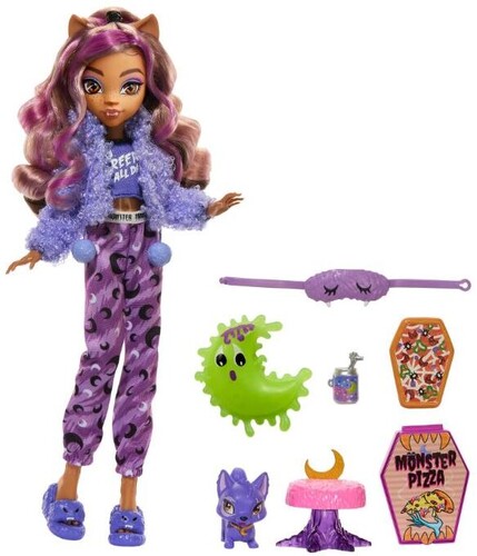 MONSTER HIGH CREEPOVER DOLL CLAWDEEN