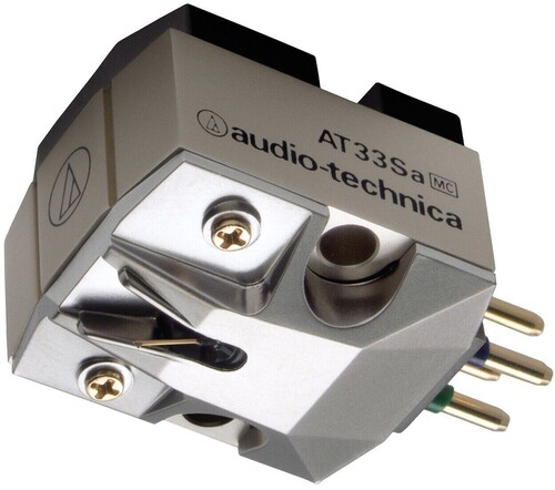 AUDIO TECHNICA AT33SA DUAL MOVING COIL CART SLIVER