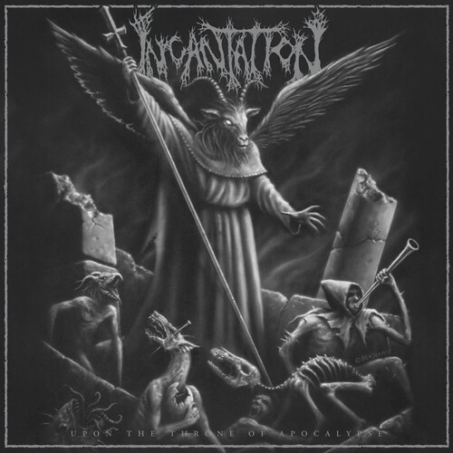 Incantation - Upon The Throne Of Apocalypse (Blk) [Colored Vinyl] (Slv)