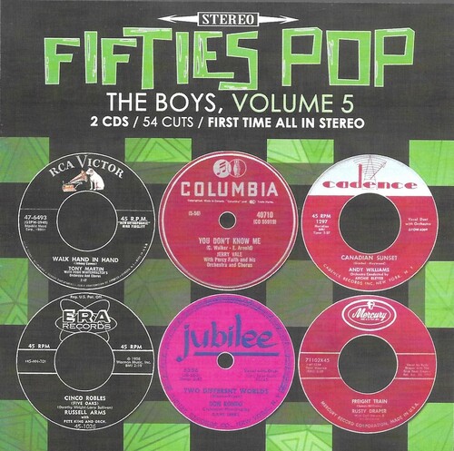 50s Pop Boys V5-54 Cuts-100% First Time / Var - 50s Pop Boys V5-54 Cuts-100% First Time / Var