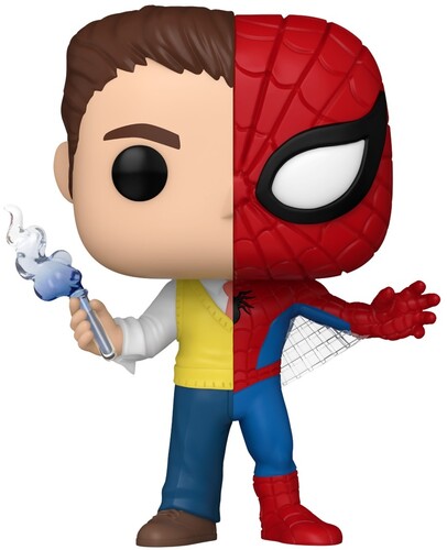 POP MARVEL COMICS SPLIT SPIDER MAN PETER PARKER?