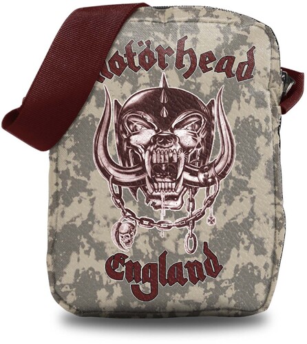 MOTORHEAD CROSSBODY ENGLAND WHITE