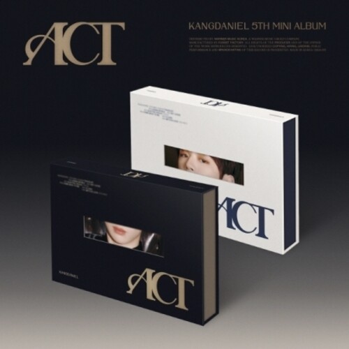 Act - Random Cover - incl. 72pg Photobook, Selfie Photocard, Film Photo, Sticker + Bookmark
