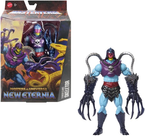 Mattel Collectible - Masters of the Universe Masterverse New Etheria Terror Claws Skeletor (He-Man, MOTU)