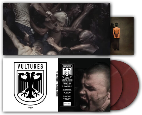 Kanye West  / Ty Dolla Sign - Vultures 1 - Carnival Maroon Vinyl Edition (W/Cd)