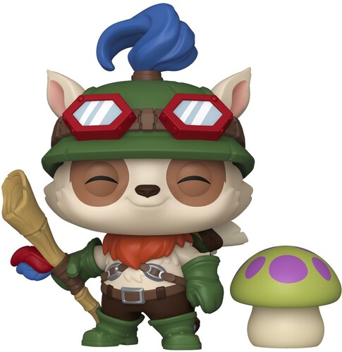 POP & BUDDY LEAGUE OF LEGENDS TEEMO WITH SHROOM