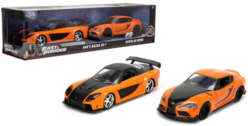 Jada Toys - 1:32 Fast & Furious 3 - Han's Mazda RX-7 and Toyota Supra Twin Pack
