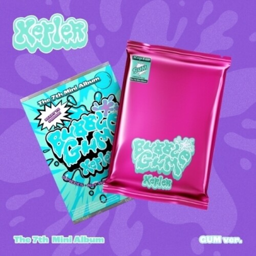Kep1er - Bubble Gum - Random Cover (Coas) (Post) (Stic) vinyl record cover