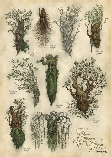 WETA Workshop - The Lord of the Rings Trilogy - Ents of Fangorn Forest Art Print