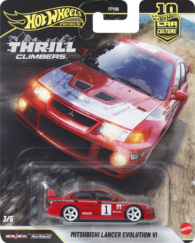 HOT WHEELS PREMIUM MITSUBISHI LANCER EVOLUTION VI