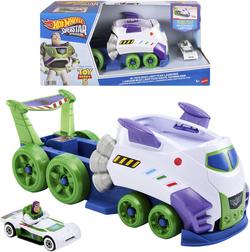 HOT WHEELS SUPERSTAR SPEEDERS TS5 LAUNCHER