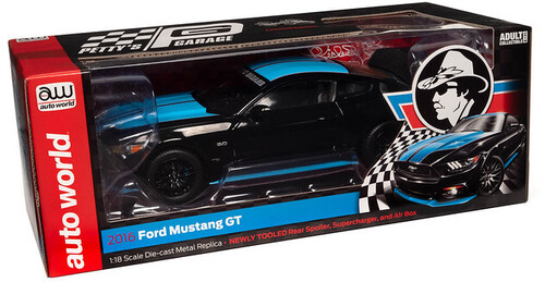 AW 2016 MUSTANG BLACK 1/ 18