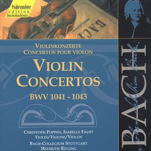 Violin Concertos 125 BWV 1041-1043