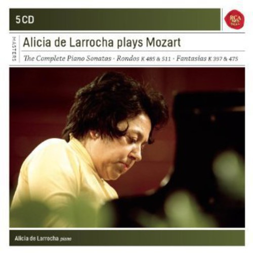 Alicia de Larrocha Plays Mozart Piano Sonatas, Fantasias and Rondos