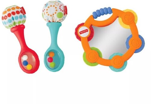 Fisher Price - Tambourine & Maracas Gift Pack