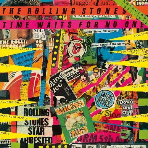 The Rolling Stones - Time Waits For No One: Anthology 1971-1977 (SHM-CD / Paper Sleeve /2009 Remastering) vinyl record cover