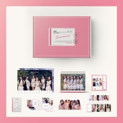 Apink - 2021 Season's Greetings (incl. 2021 Calendar, 28pg Desk Calendar,130pg Diary, 6pc Paper Stand Set, 6pc Message Card Set, 2pc Sti