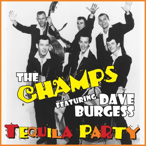 Champs / Dave Burgess - TEQUILA PARTY vinyl record cover