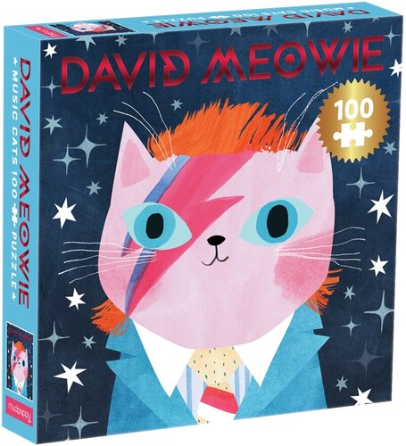  - David Meowie Music Cats 100 Piece Puzzle