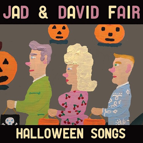 Jad Fair  & David - Halloween Songs (Blk) [Clear Vinyl] (Org) [Download Included]