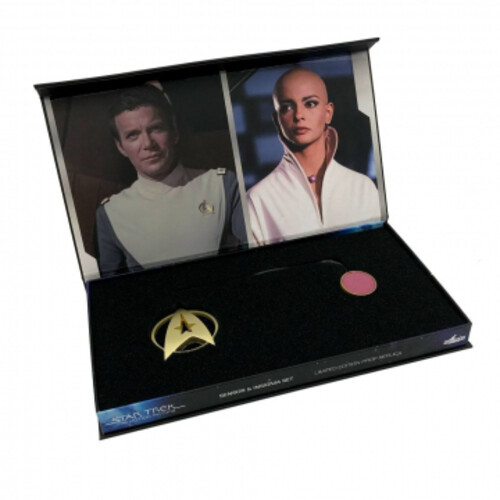 STAR TREK - ILIA SENSOR AND COMMAND INSIGNIA SET