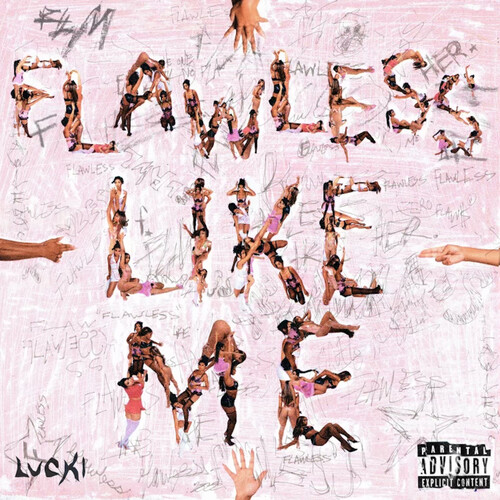 Flawless Like Me - Clear With Pink Splatter [Explicit Content]